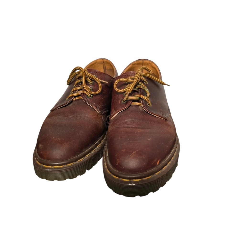 Vintage‎ Dr Martens 8328 Made in England Brown Leather Oxford Shoes Mens 5